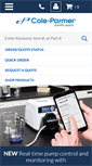 Mobile Screenshot of masterflex.com